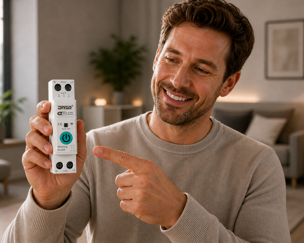BillShield™ - Smart Energy-Saving Breaker (WiFi)